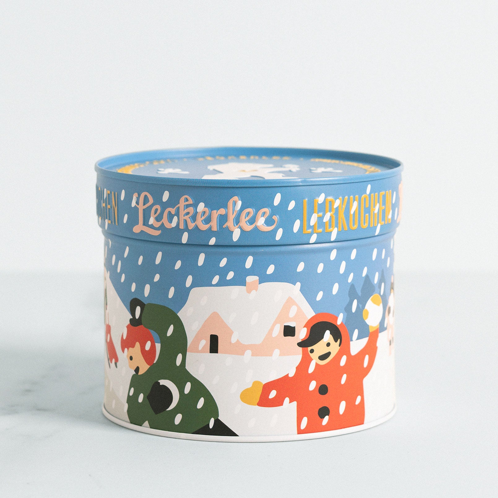 First Snow Tin │ Christmas Cookie Tin – Leckerlee