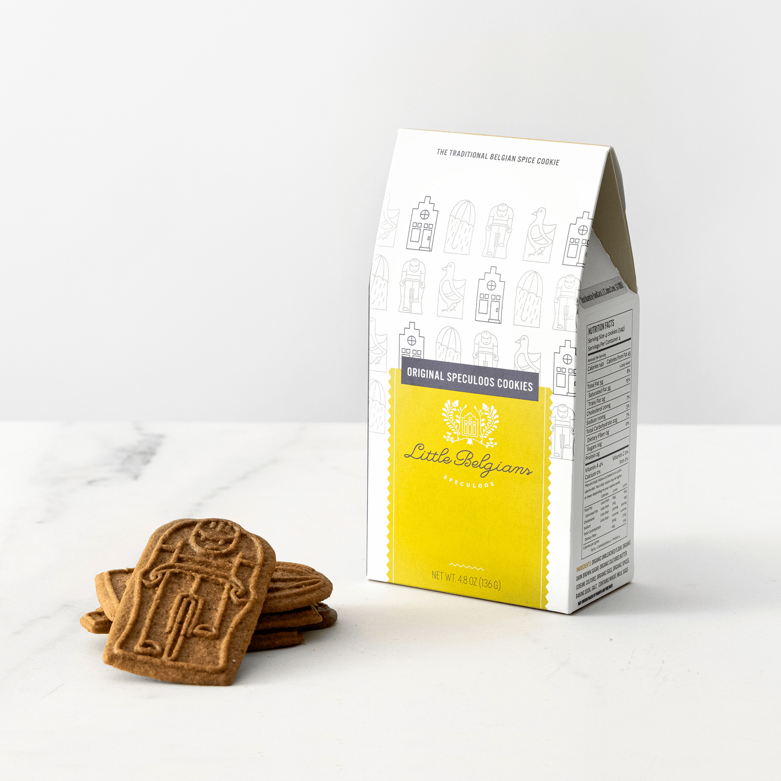 traditional Belgian spice cookie box